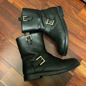 H&M black boots size 38 or 5.5 US